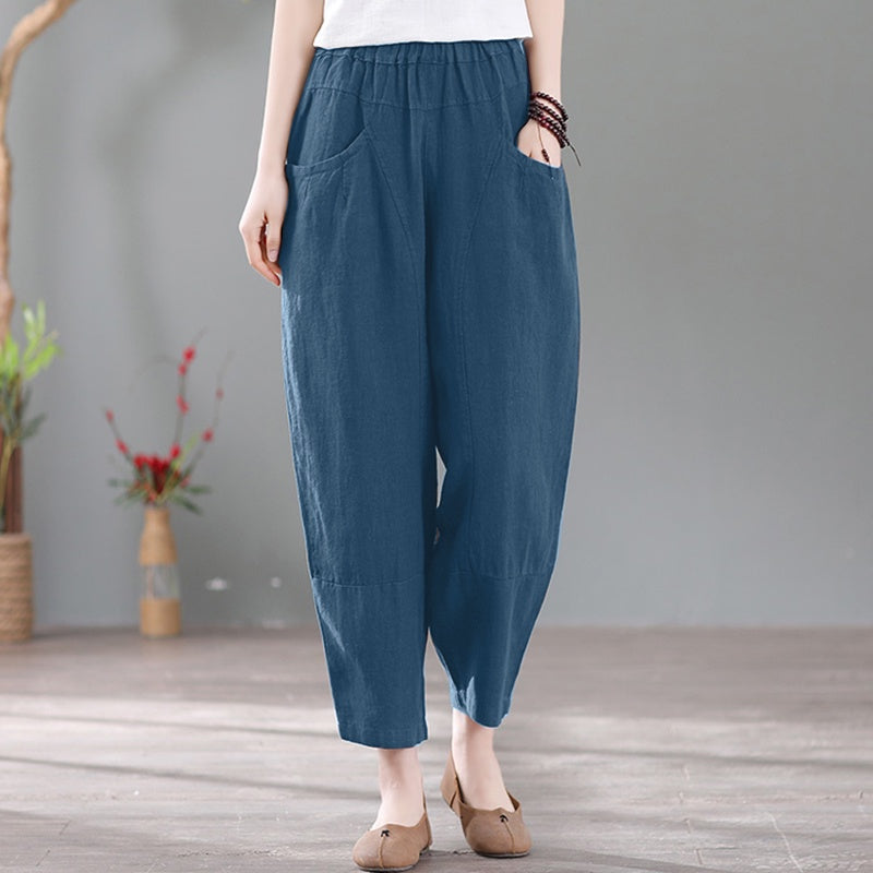 XANAYA Wide Leg Casual Long Pants (Buy1Take2FREE)