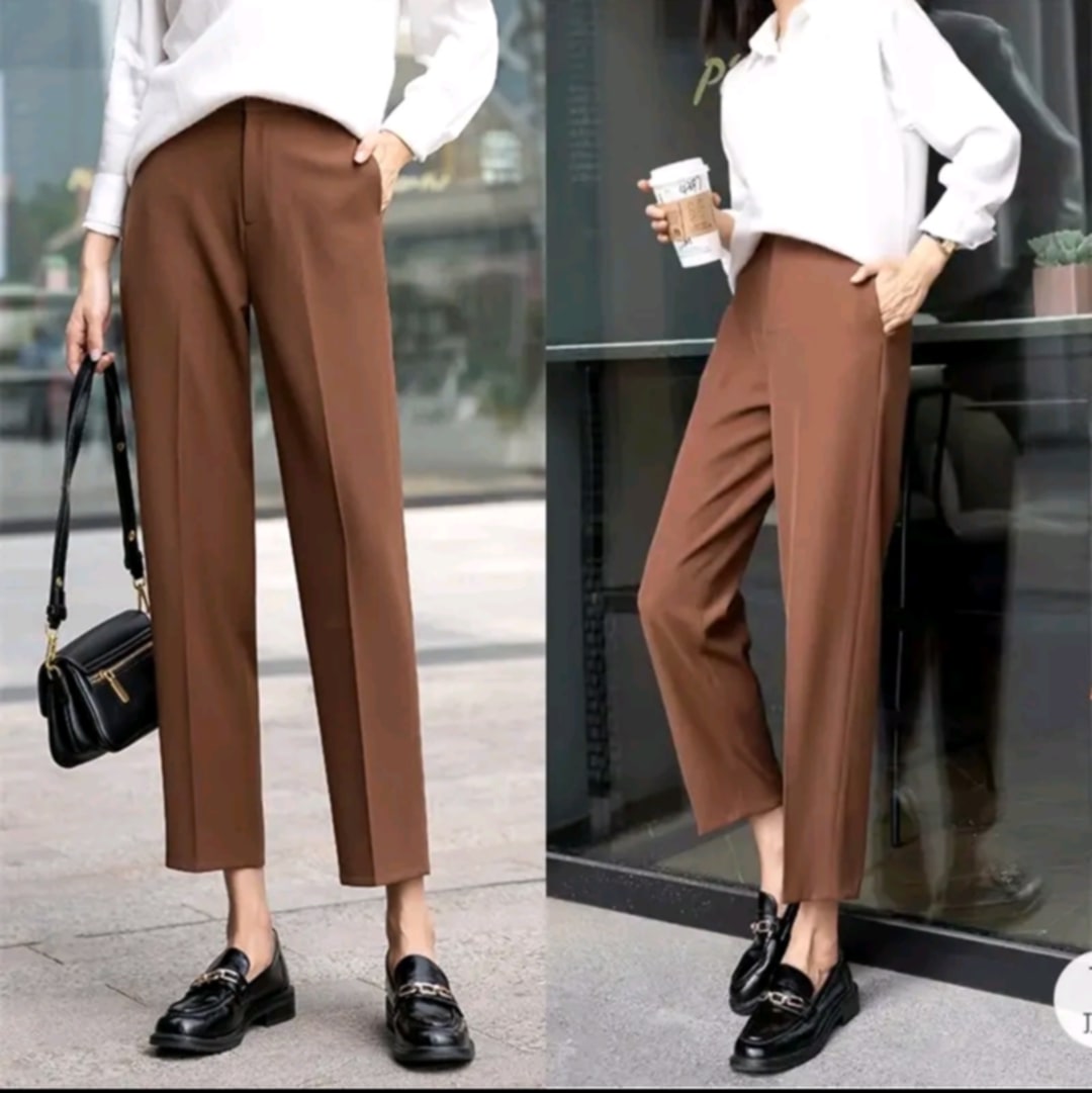 HIGH WAIST KOREAN SLACKS BUY 2 TAKE 1 FREE