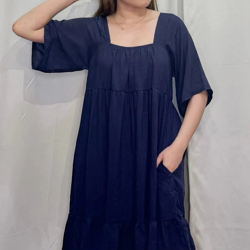 AMIRA COMFY LOOSE DRESS (Buy1Take1FREE)