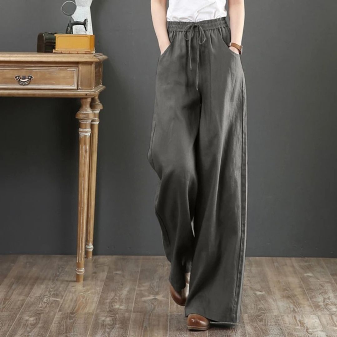 AMAYA COTTON LINEN PANTS (BUY 2 TAKE 1)
