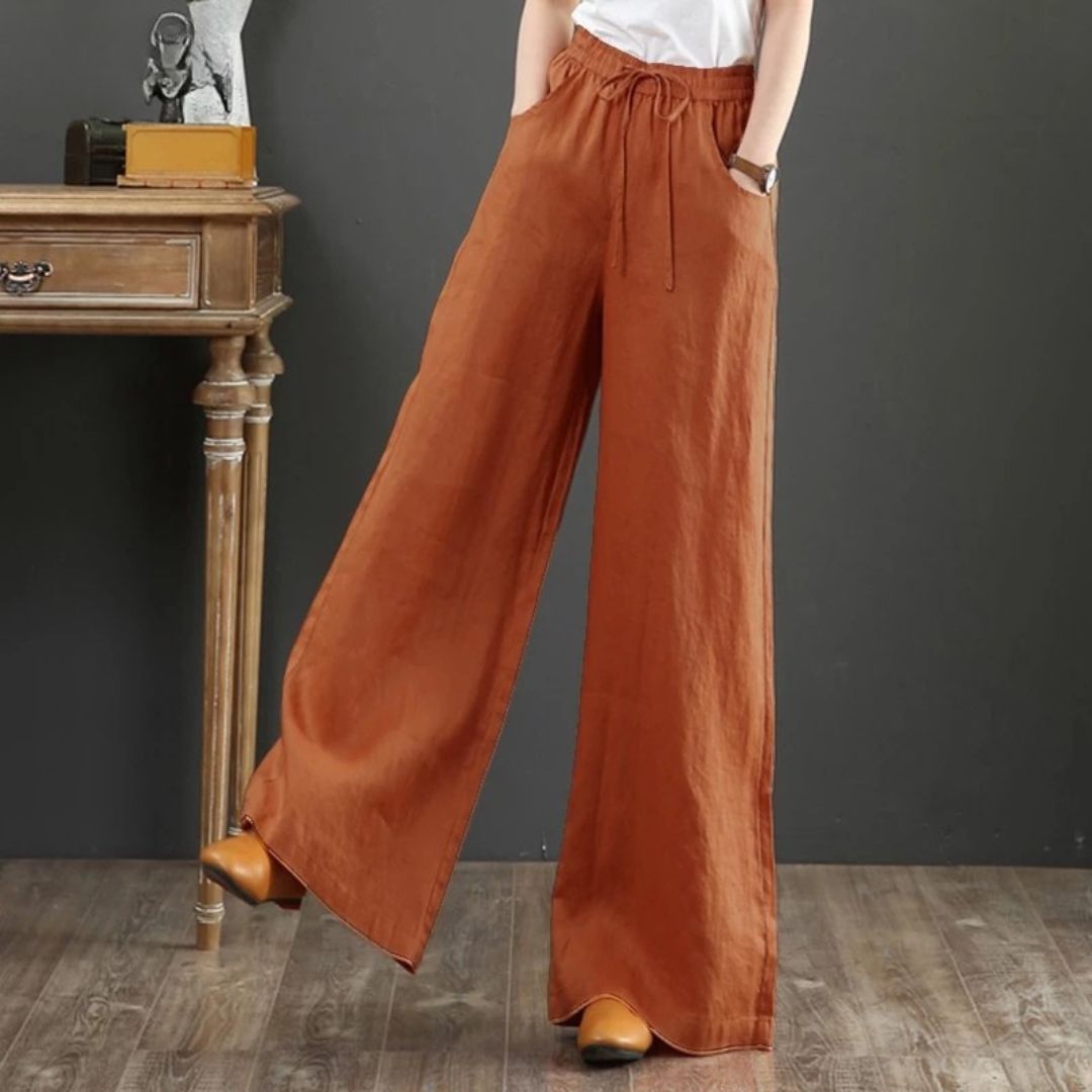 AMAYA COTTON LINEN PANTS (BUY 2 TAKE 1)