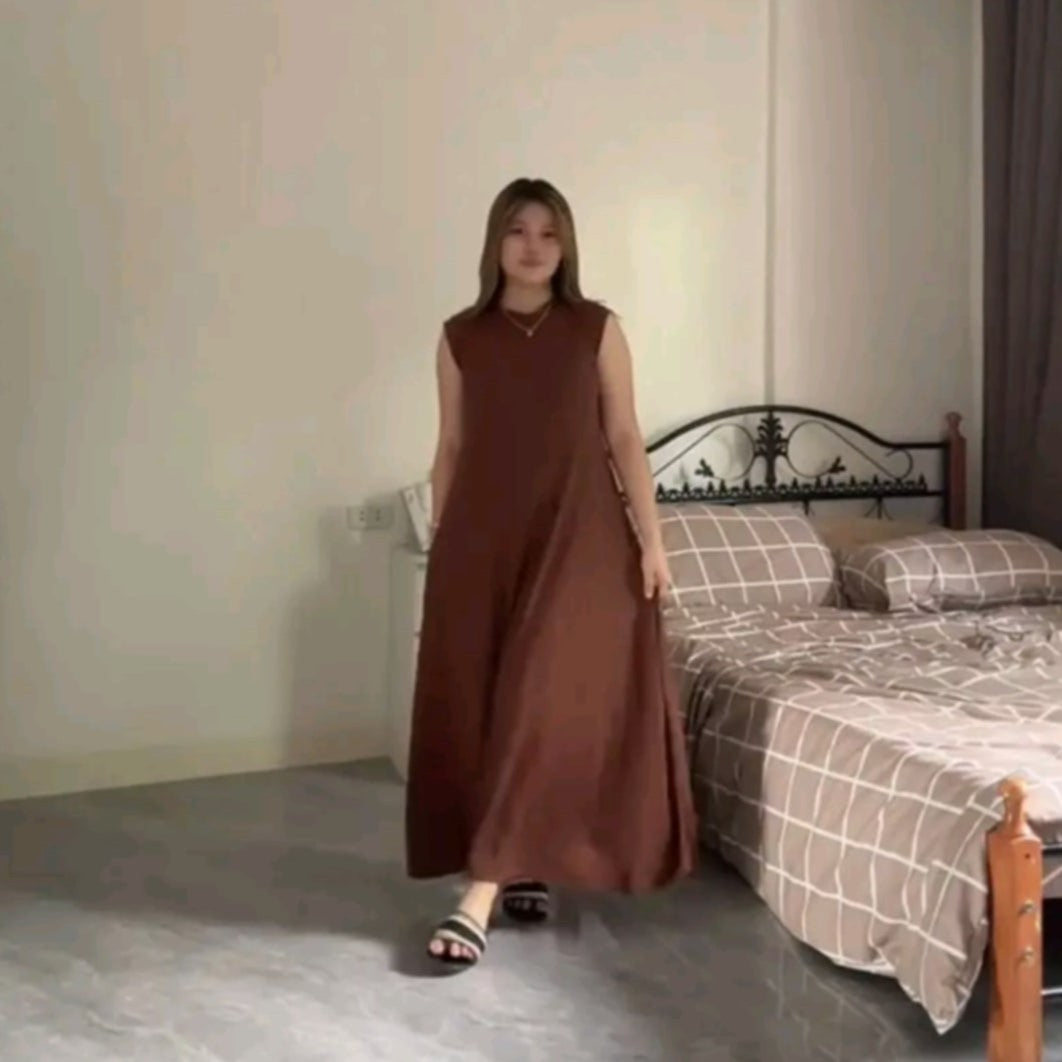 SHARON SLEEVELESS MAXI DRESS BUY 1 TAKE 1 FREE