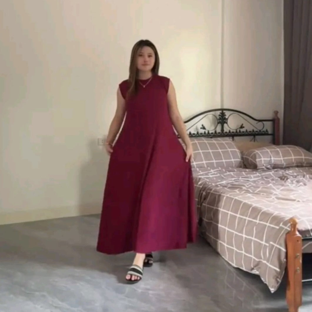 SHARON SLEEVELESS MAXI DRESS BUY 1 TAKE 1 FREE