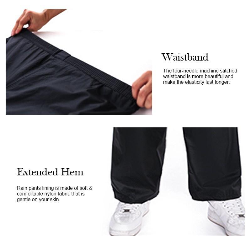 RIDER HEAVY DUTY WATERPROOF RAIN JACKET & PANTS WITH FACE SHIELD (70% OFF)