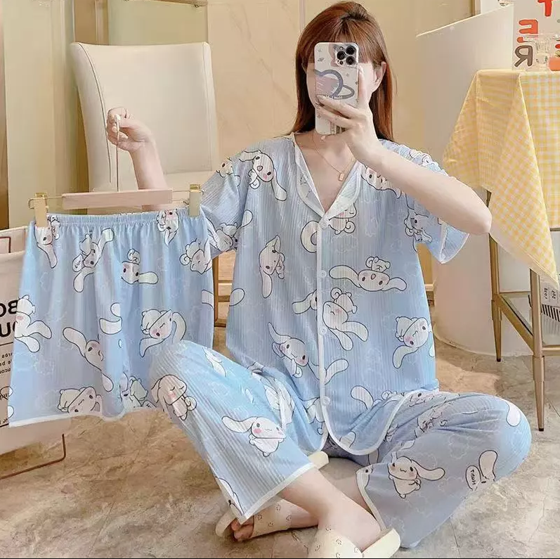 3-IN-1 KOREAN SLEEPWEAR SET (BUY 1 TAKE 1)