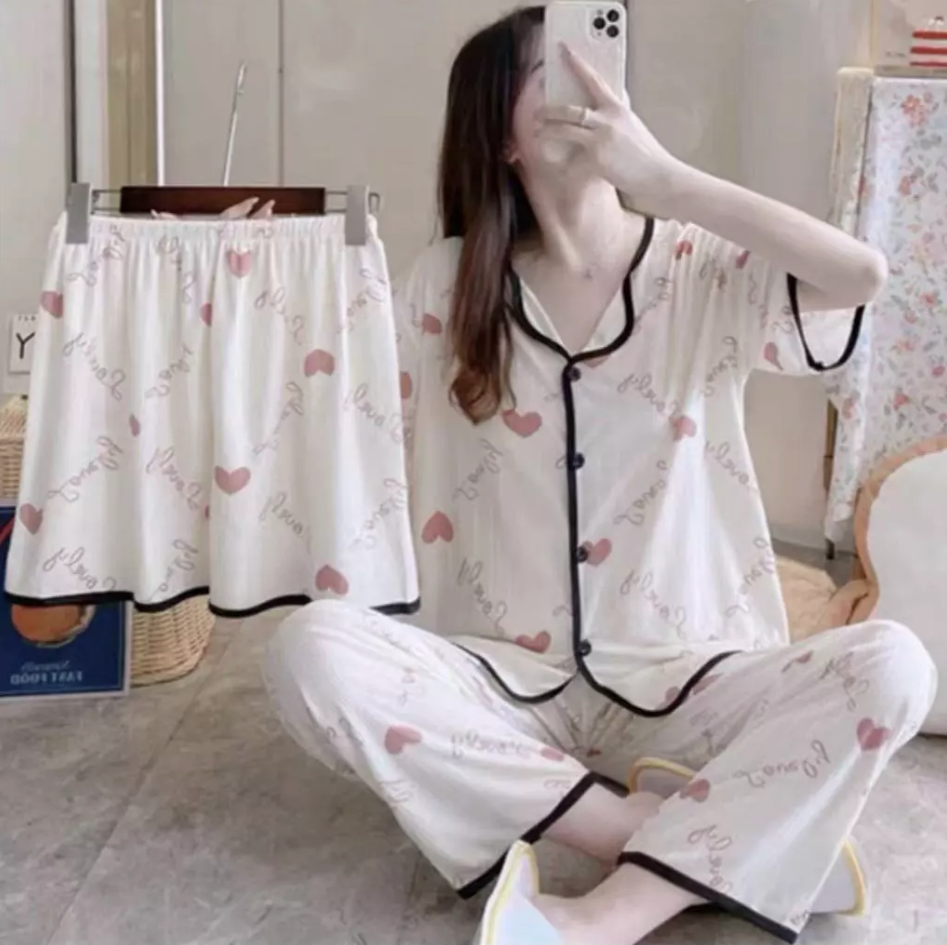 3-IN-1 KOREAN SLEEPWEAR SET (BUY 1 TAKE 1)