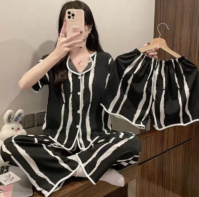 3-IN-1 KOREAN SLEEPWEAR SET (BUY 1 TAKE 1)