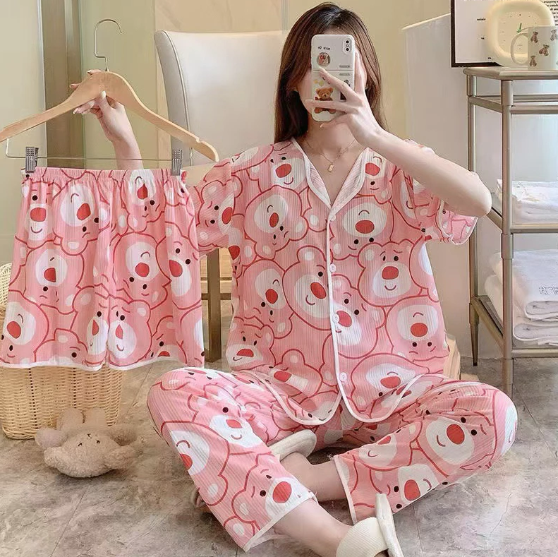 3-IN-1 KOREAN SLEEPWEAR SET (BUY 1 TAKE 1)