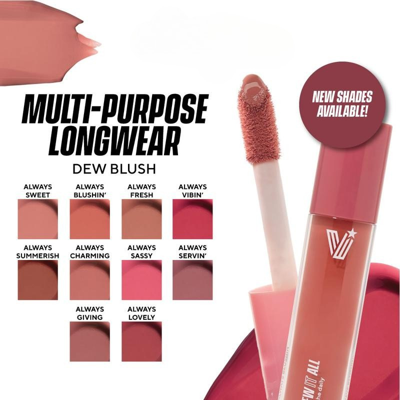 KOREAN LONGWEAR ALL LIQUID BLUSH ON BUY 1 TAKE 1 FREE