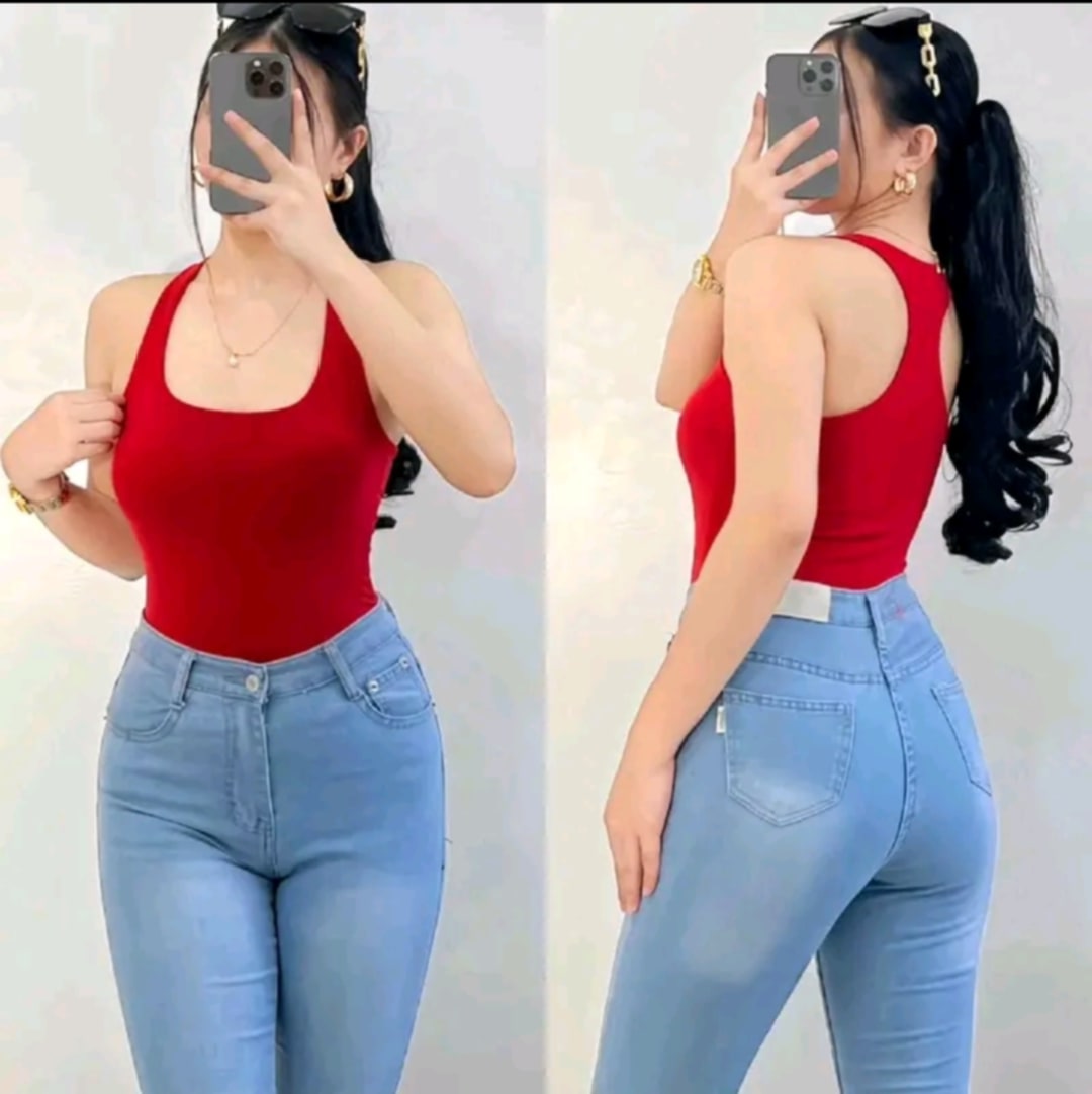 KOREAN RACER TOP COTTON DOUBLE LINING BUY 2 TAKE 1 FREE