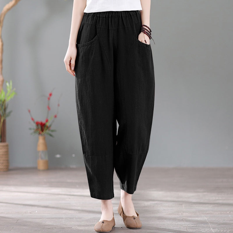 XANAYA Wide Leg Casual Long Pants (Buy1Take2FREE)