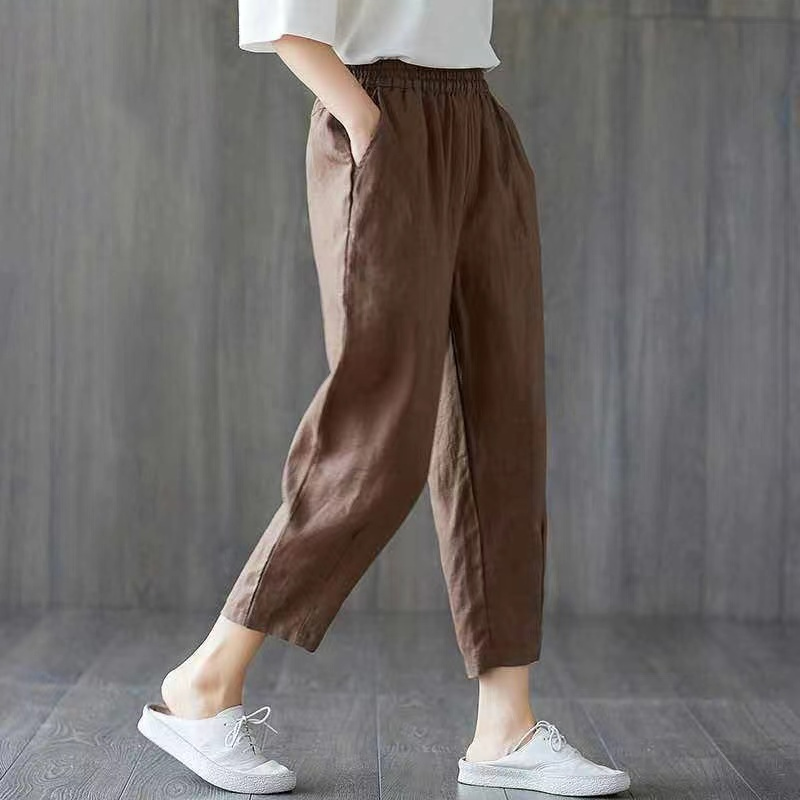 2025 CASUAL COTTON LINEN PANTS (Buy2Take1FREE)