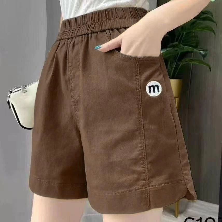 HIGH WAIST CASUAL SHORTS