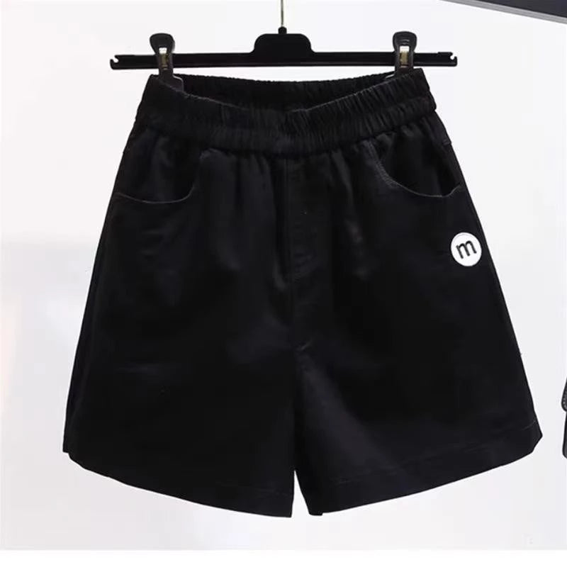 HIGH WAIST CASUAL SHORTS