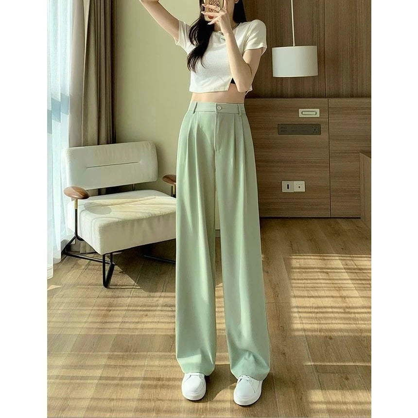 HIGHWAIST KOREAN SLACKS BUY 1 TAKE 1 FREE