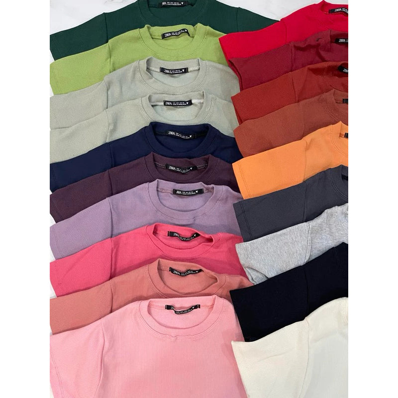 UNIQLO INSPIRED PLAIN 100% COTTON TOPS BUY 2 TAKE 1 FREE