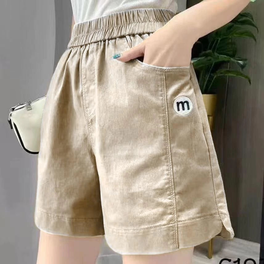 HIGH WAIST CASUAL SHORTS