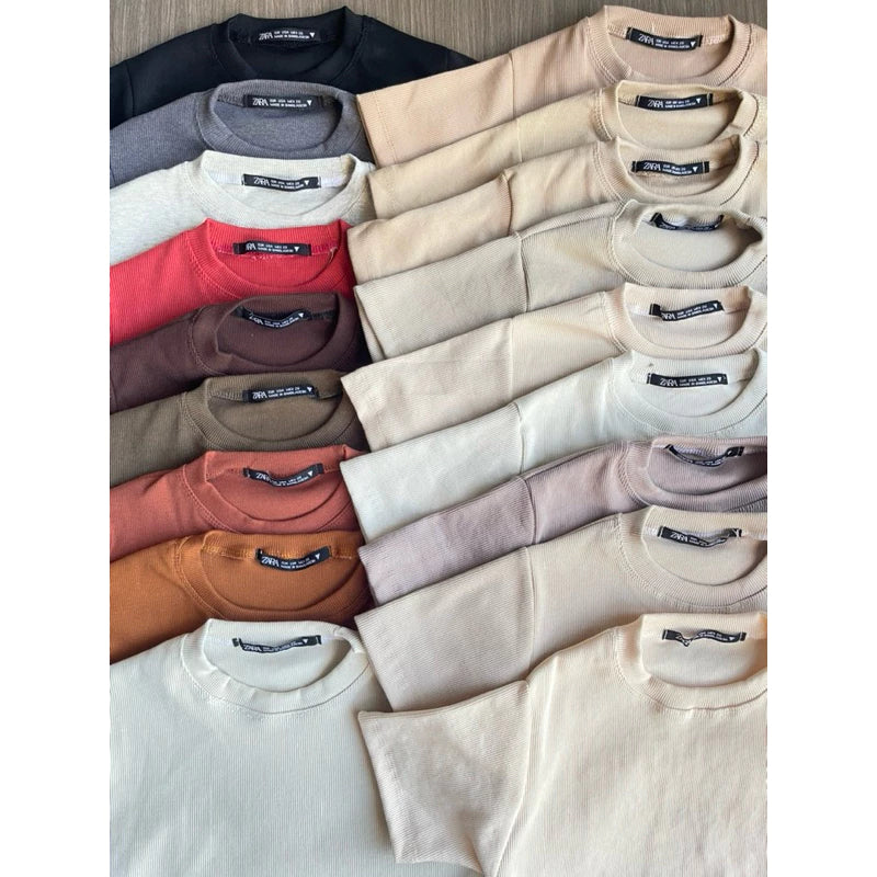 UNIQLO INSPIRED PLAIN 100% COTTON TOPS BUY 2 TAKE 1 FREE