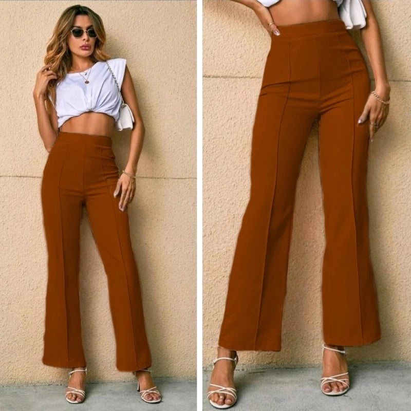 MICHAELA HIGH WAISTED FLARE PANTS (BUY 1 TAKE 1 FREE)