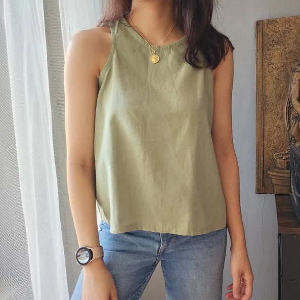 BREATHABLE LINEN TOPS (Buy2Take1FREE)