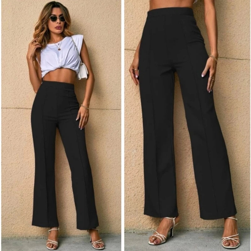 MICHAELA HIGH WAISTED FLARE PANTS (BUY 1 TAKE 1 FREE)
