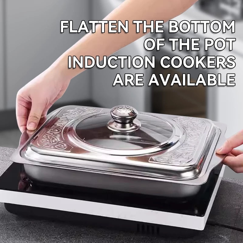 6 SET HOLIDAY PREMIUM FOOD WARMER TRAY BUY 3 TAKE 3 FREE