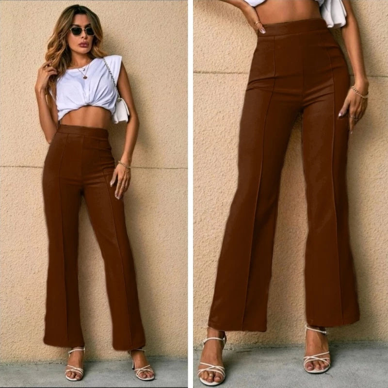 MICHAELA HIGH WAISTED FLARE PANTS (BUY 1 TAKE 1 FREE)