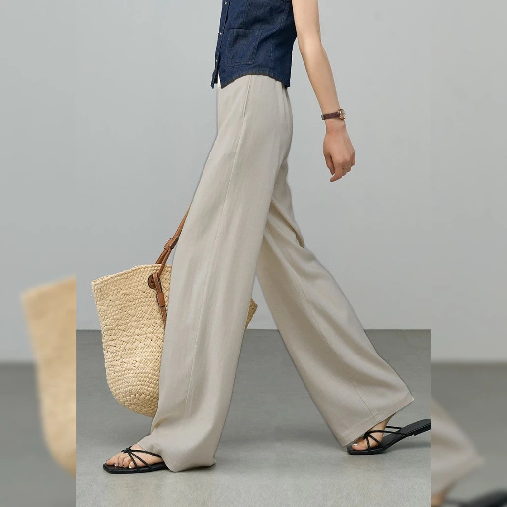 KOREAN WIDELEG FLOWY TROUSER BUY 1 TAKE 1 FREE
