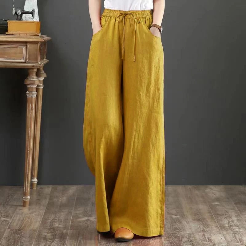 AMAYA COTTON LINEN PANTS (BUY 2 TAKE 1)