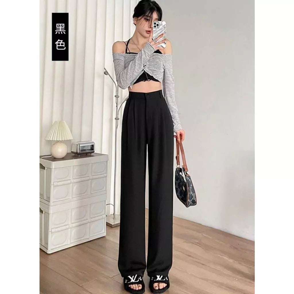 HIGHWAIST KOREAN SLACKS BUY 1 TAKE 1 FREE