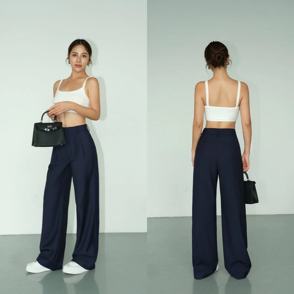 KOREAN WIDELEG FLOWY TROUSER BUY 1 TAKE 1 FREE
