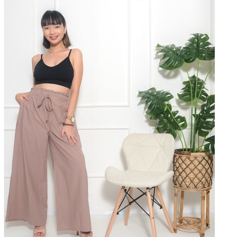Wide Leg Linen Pants (Buy1Take1FREE)