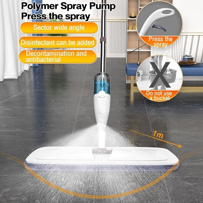 Spray Mop 360° Rotating Head Floor Cleaner BUY 1, TAKE 1 FOR 50% OFF