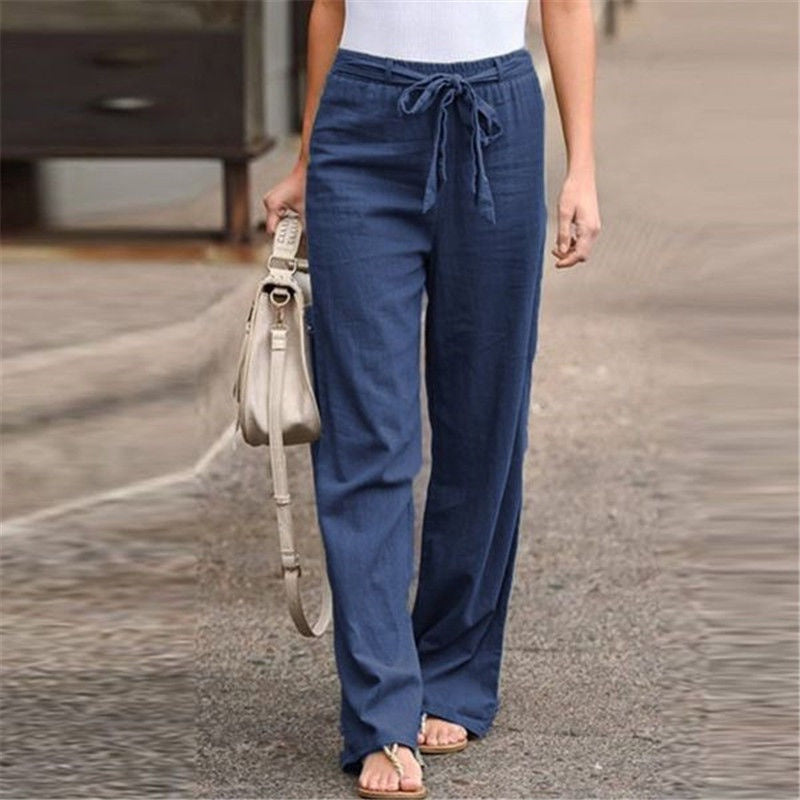 MARIAN BREATHABLE COTTON LINEN PANTS (Buy2 Take1 FREE)