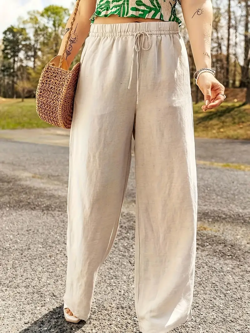 Katrina Spring Wide Leg Pants (Buy2Take1FREE)