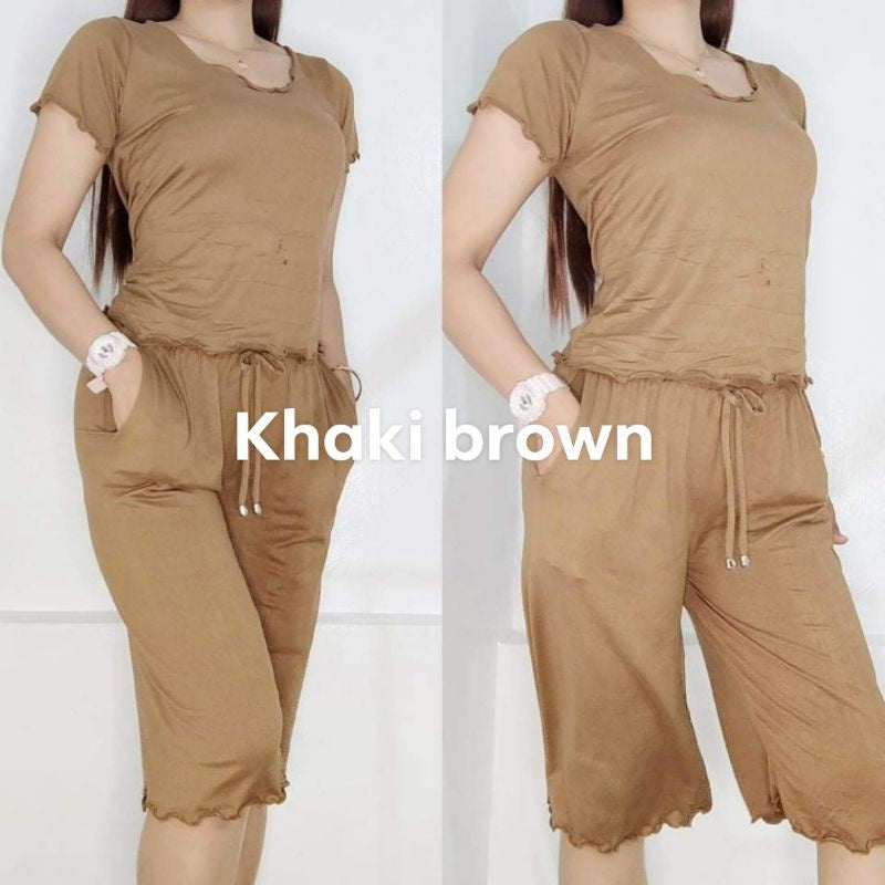 BLOUSE TOKONG TERNO LETUCCE {Buy1Take2FREE}
