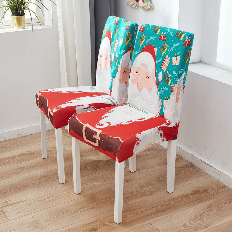 Buy2Take2 Christmas Chair Elastic Cover