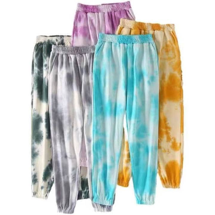 Buy 1 take 1 FREE Tie-Dye Women's Jogger Pants