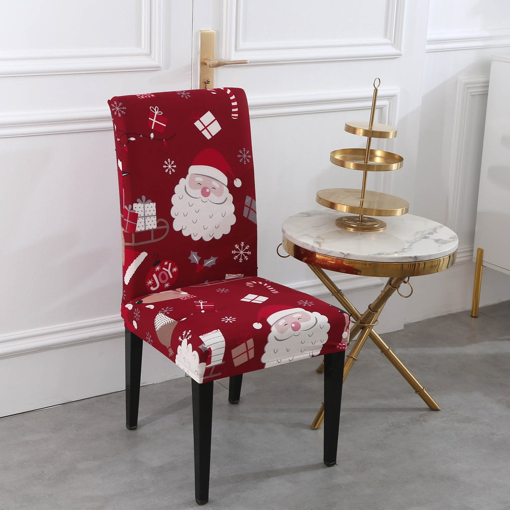 Buy2Take2 Christmas Chair Elastic Cover