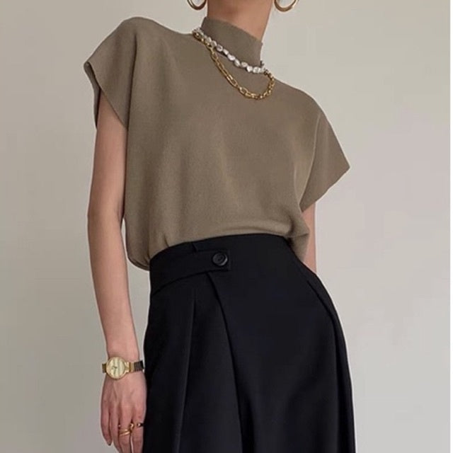 Buy1Take1 Korean Top Knitted Blouse