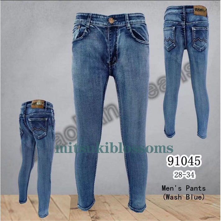 2023 Men Elastic Waist Skinny Jeans {BUY 1 TAKE 1 FREE}