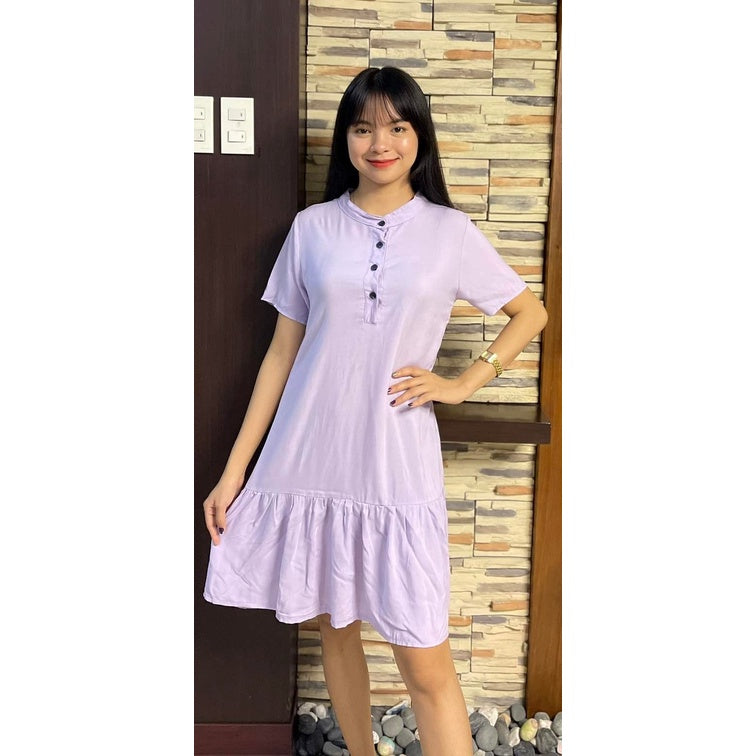 Buy1Take1 Trendy Chinese Collar Dress