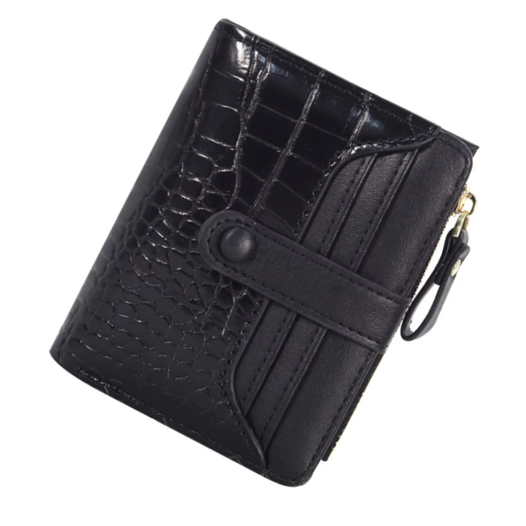 PREMIUM CROCODILE LEATHER FOLD WALLET