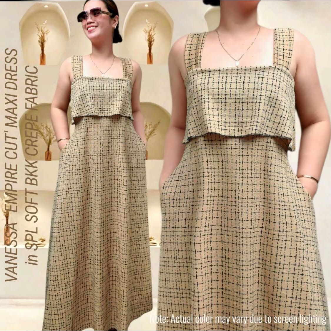 VANESSA MAXI DRESS (BUY 1 TAKE 1)