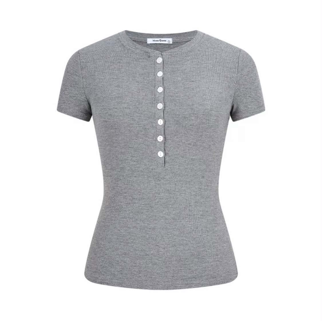 BASIC BUTTONDOWN TOP (BUY 1 TAKE 1)