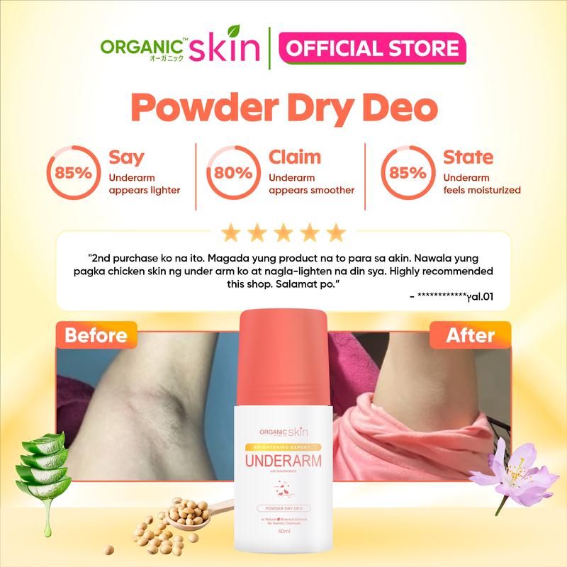 Organic Japan Whitening Underarm BUY 2 TAKE 1 FREE