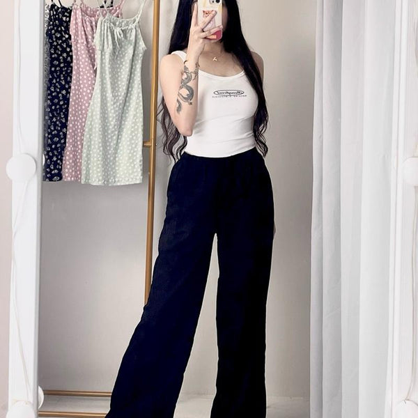 ATASHA COTTON LINEN WIDELEG PANTS  (BUY 1 TAKE 1 FREE)