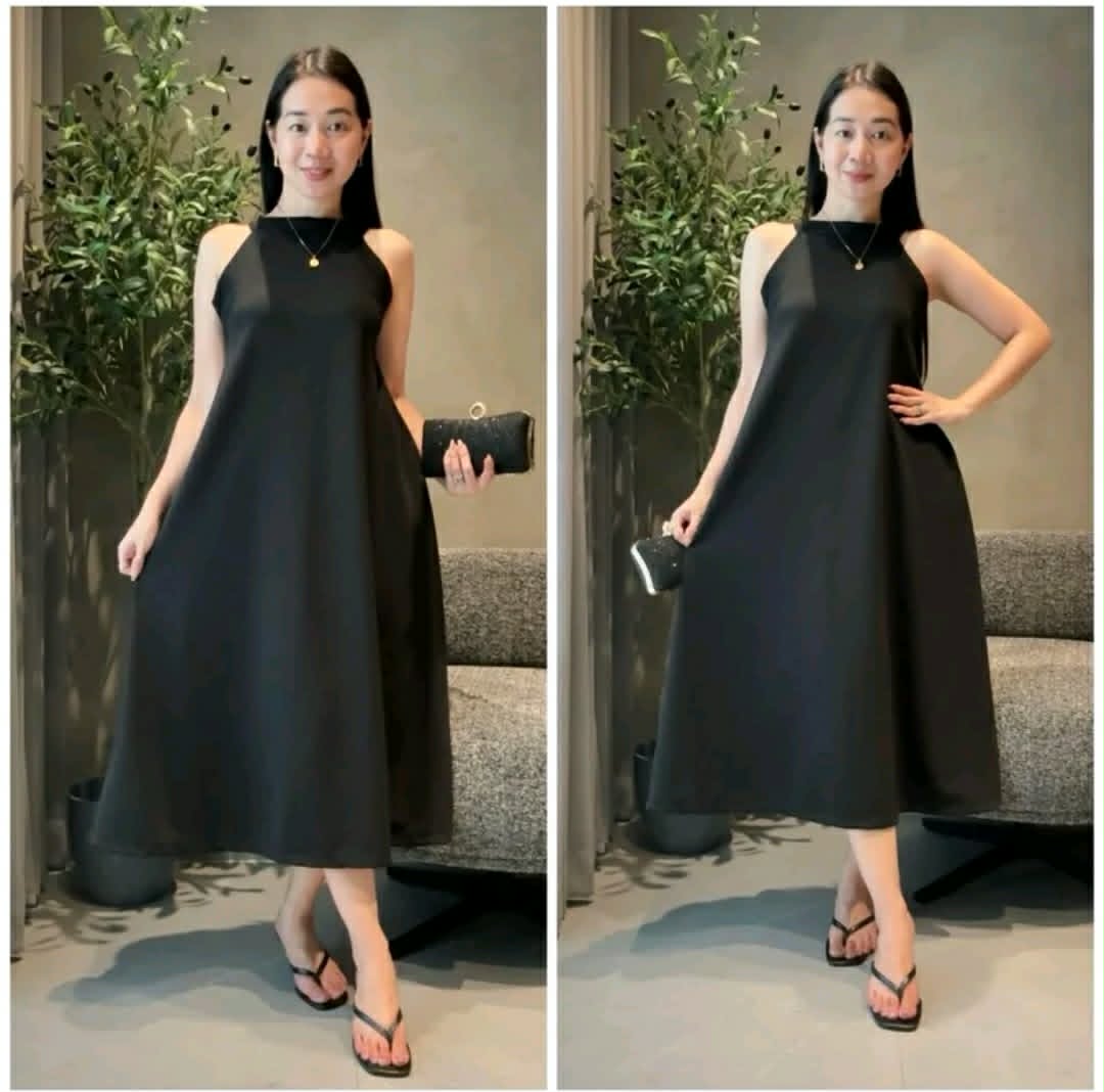 KRISTINE HALTER MAXI DRESS ( BUY 1 TAKE 1 )