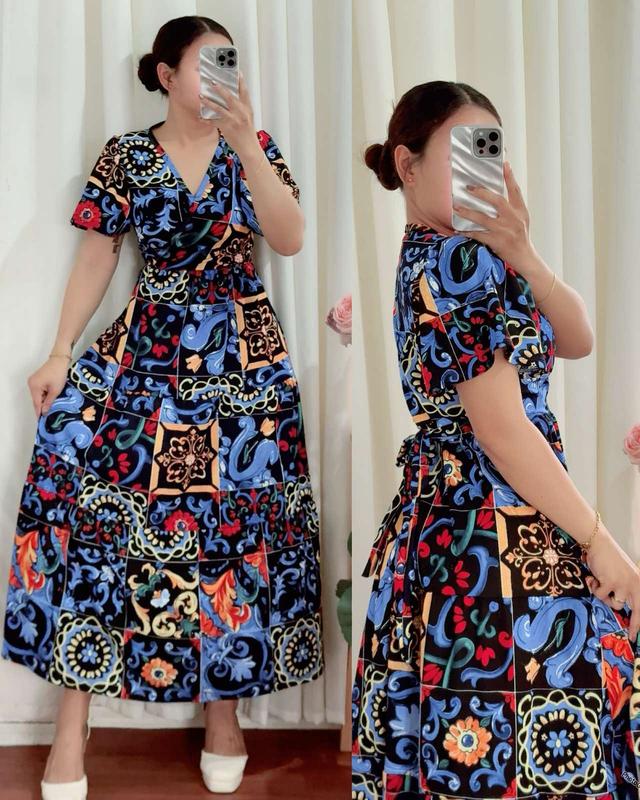 GLORIA PRINTED MAXI DRESS