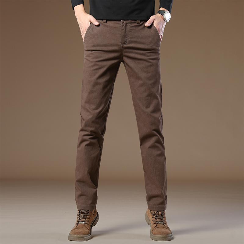 Men's Cotton Stretch Trousers Pants (Buy1 Take1 FREE)